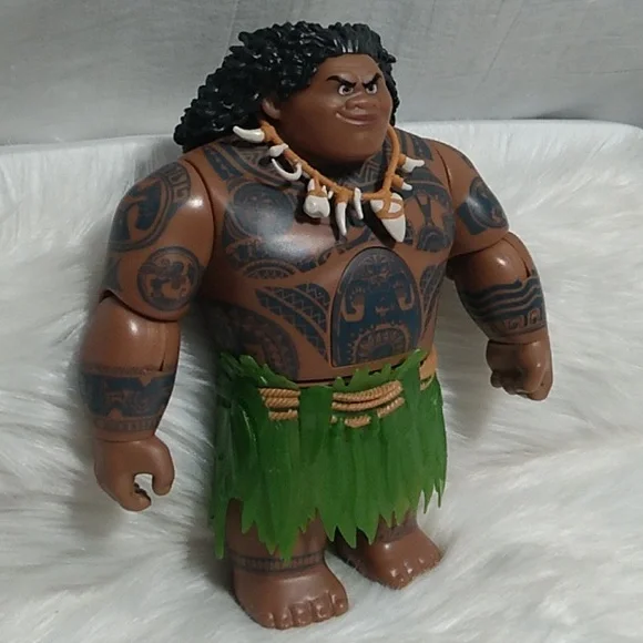 Disney Moana Movie Maui Talking Doll Works Great See Video No Hook
